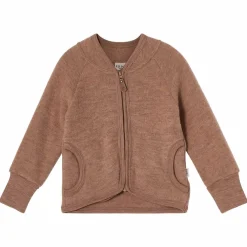Adelaide Ullfleecejacka Walnut Melange
