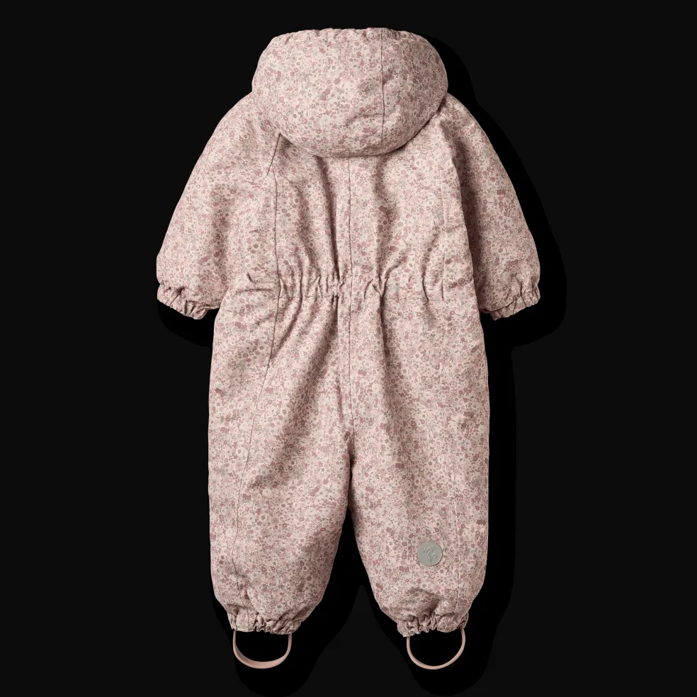 Adi Vinteroverall Rose Dust Flowers
