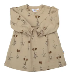 A-formad Klänning I Ull Beige