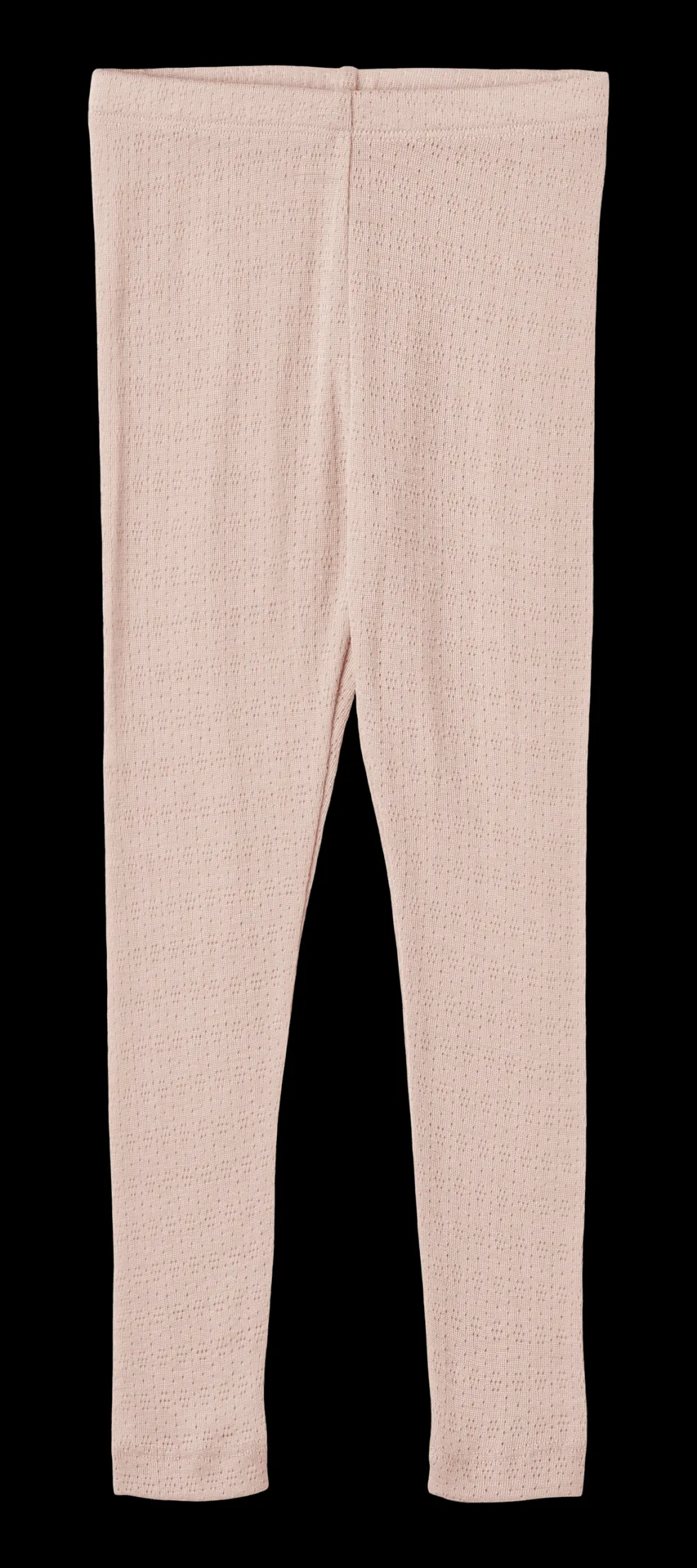 Agi Leggings I Ull Och Silke Pale Lilac