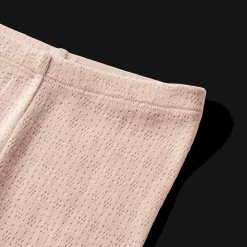 Agi Leggings I Ull Och Silke Pale Lilac
