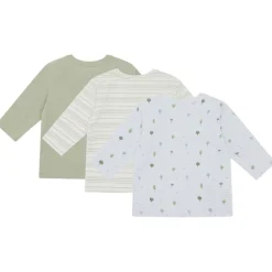 Amar 3-Pack Långärmad T-shirt Green Sage