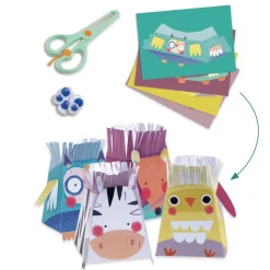Animal Houses Pysselset Med 6 Aktiviteter