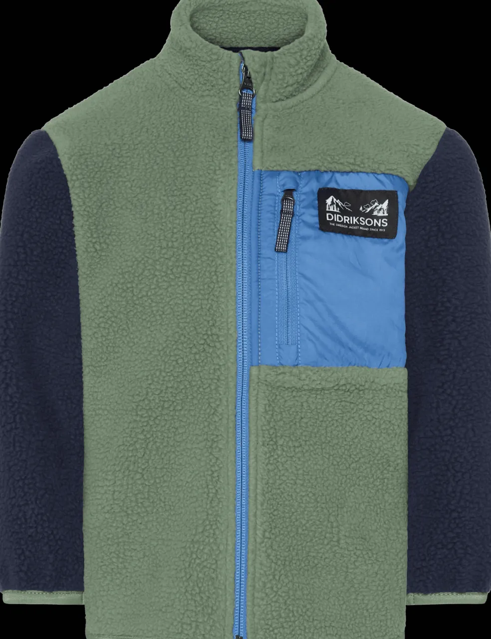 Anten Kids Jumper Med Hel Dragkedja Light Moss