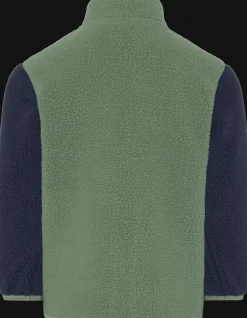 Anten Kids Jumper Med Hel Dragkedja Light Moss