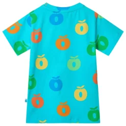 Apples T-shirt Blue Atoll