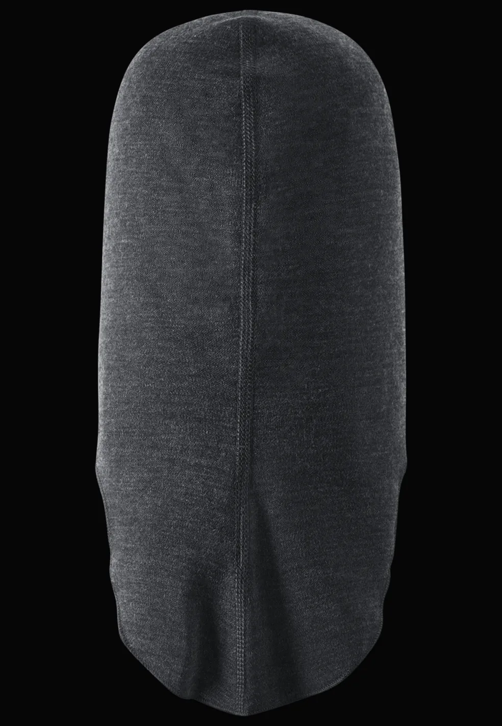 Aurora Balaklava I Ull Black Melange