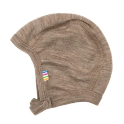Babyhatt I Ull Beige Melange
