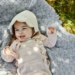 Babymössa White Boucle