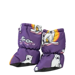 Baby Tossor Polar Bears Purple Heart