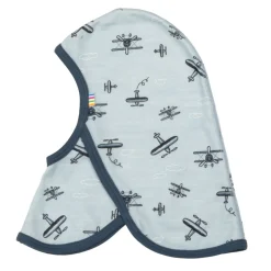 Balaklava I Ett Lager Av Ull Light Blue
