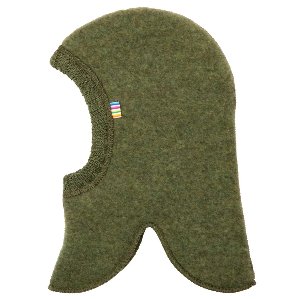 Balaklava I Mjuk Ull Dark Olive
