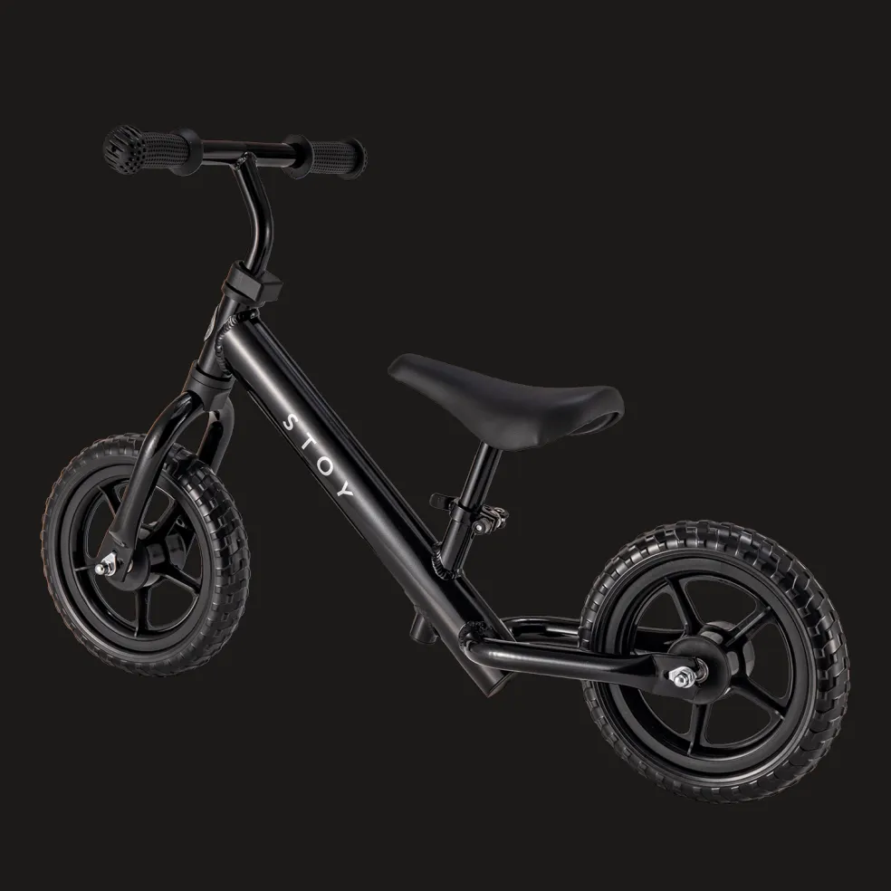 10" Balanscykel Aluminium Black