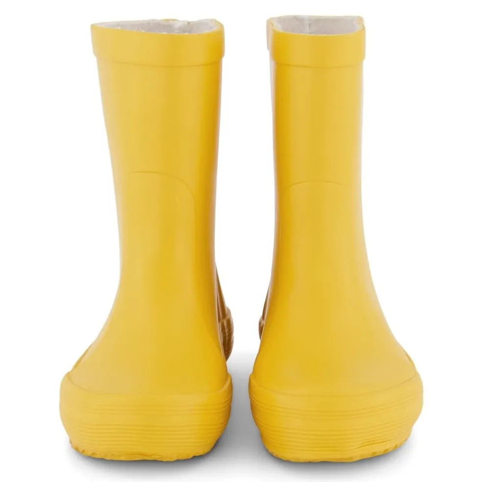 Basic Gummistövlar Solid Mineral Yellow