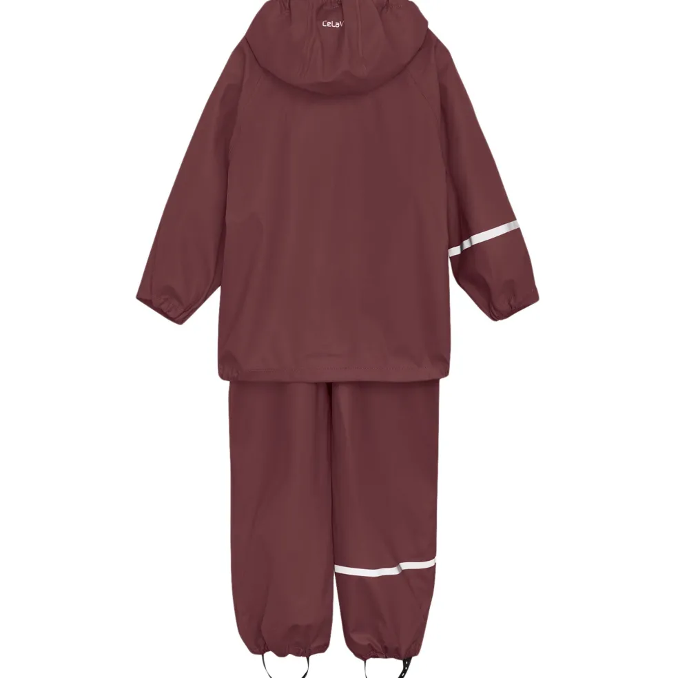 Basic Regnställ Rose Brown