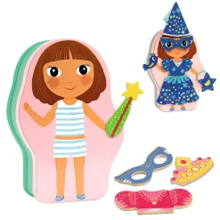 Belissimo Magnetiskt Utklädningsset - Fe & Prinsessa Multi