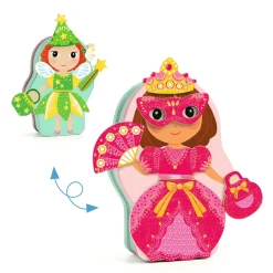 Belissimo Magnetiskt Utklädningsset - Fe & Prinsessa Multi