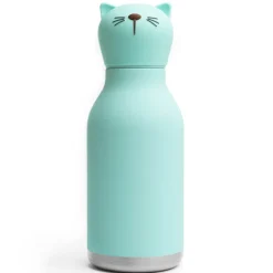 Bestie Cat Vattenflaska Green