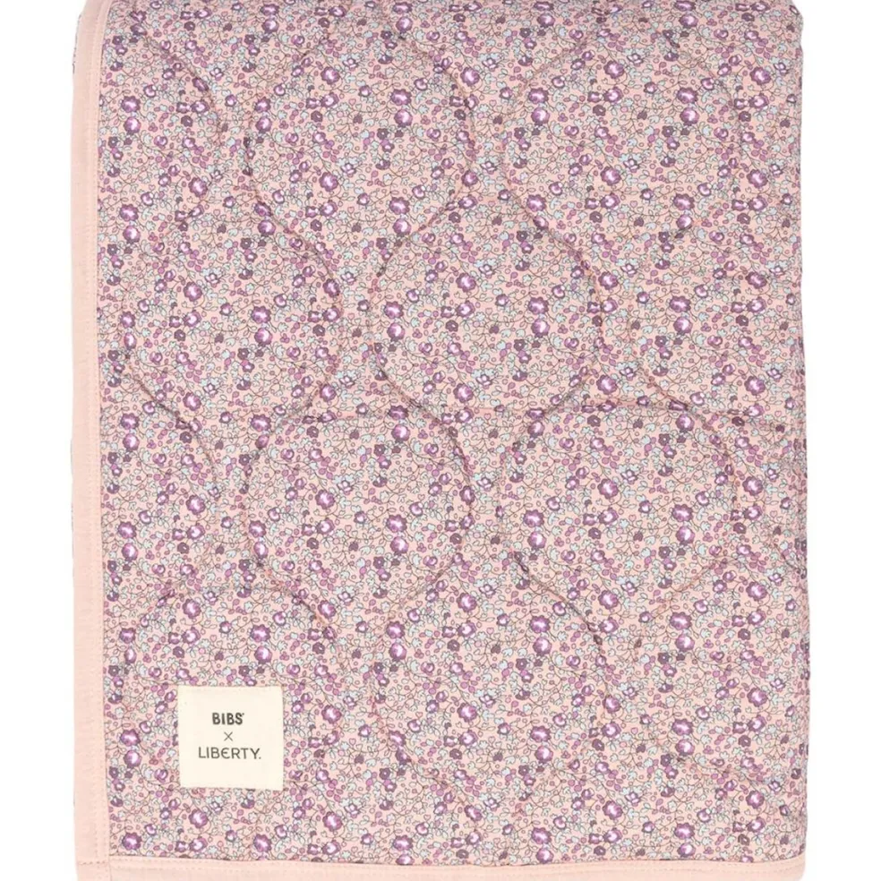 BIBS x Liberty Quiltad Filt Eloise - Blush