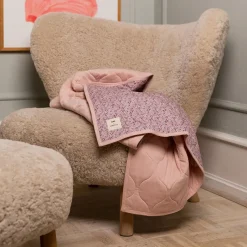 BIBS x Liberty Quiltad Filt Eloise - Blush