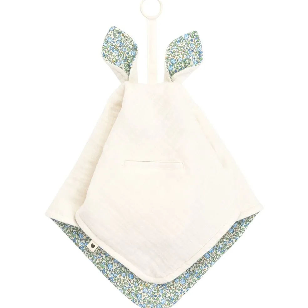 BIBS x Liberty Snuttefilt Kangaroo Eloise - Ivory