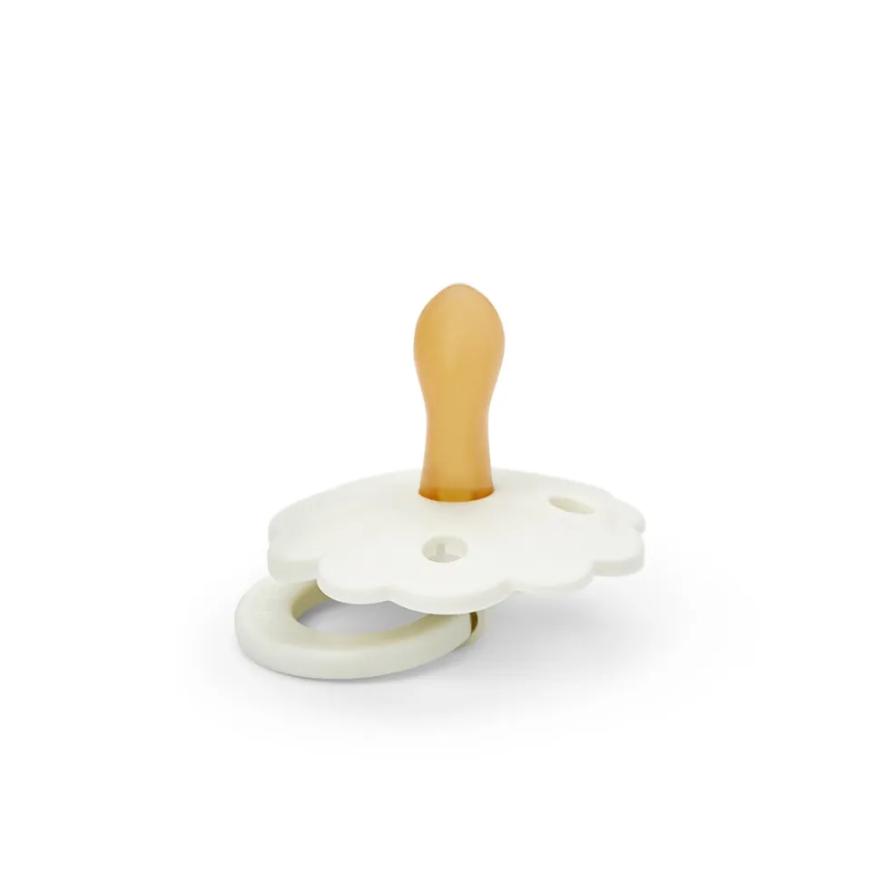 Binky Bloom Napp Vanilla White
