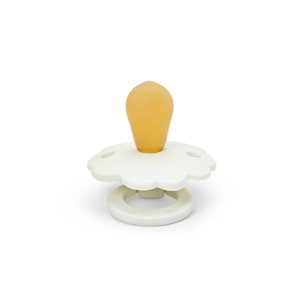 Binky Bloom Napp Vanilla White