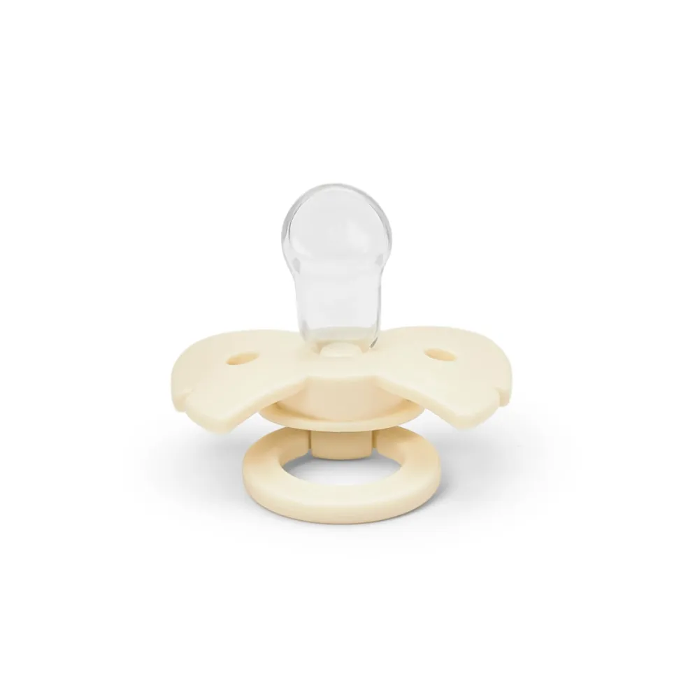 Binky Bow Napp Oat White
