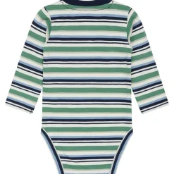 Bjorn Randig Baby Body Spruce