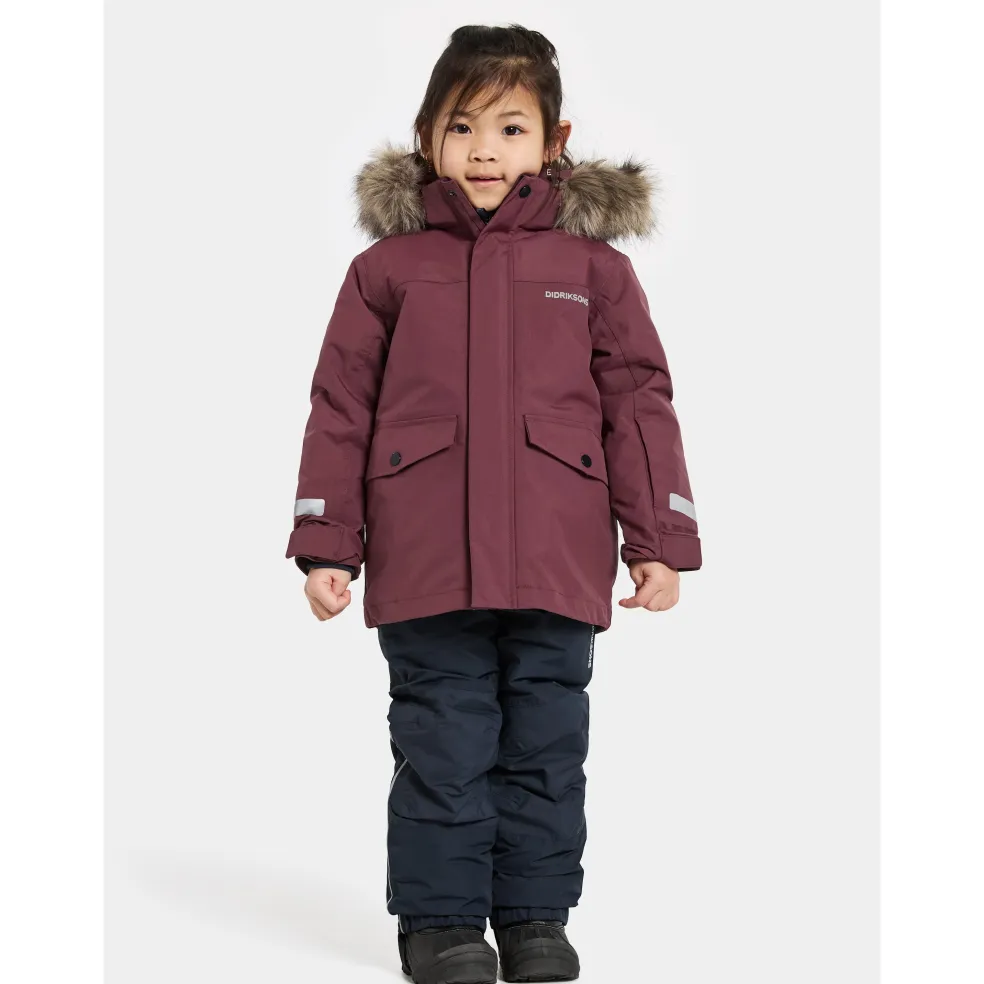 Bjärven Kids 4 Parka Anemon Red