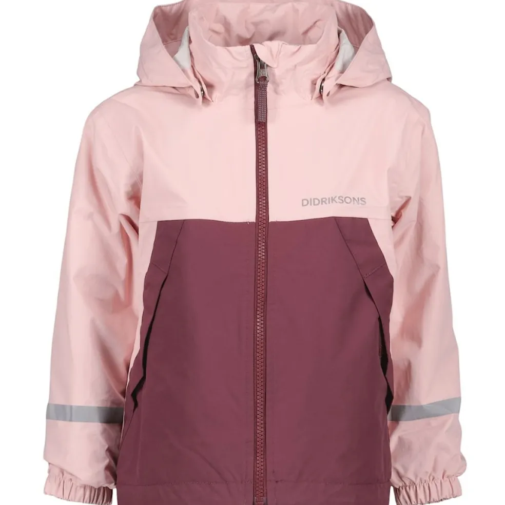 Bladet Regnjacka Dusty Pink
