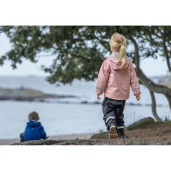 Bladet Regnjacka Dusty Pink