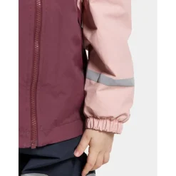 Bladet Regnjacka Dusty Pink