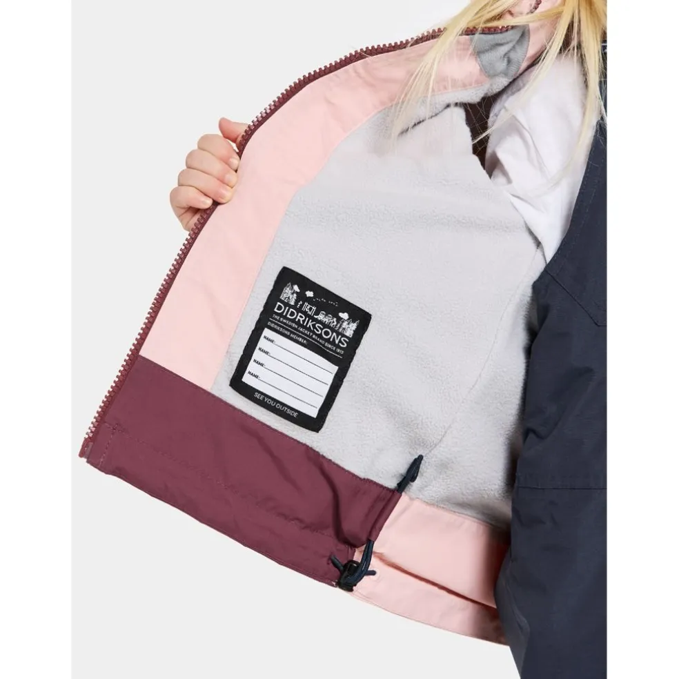 Bladet Regnjacka Dusty Pink