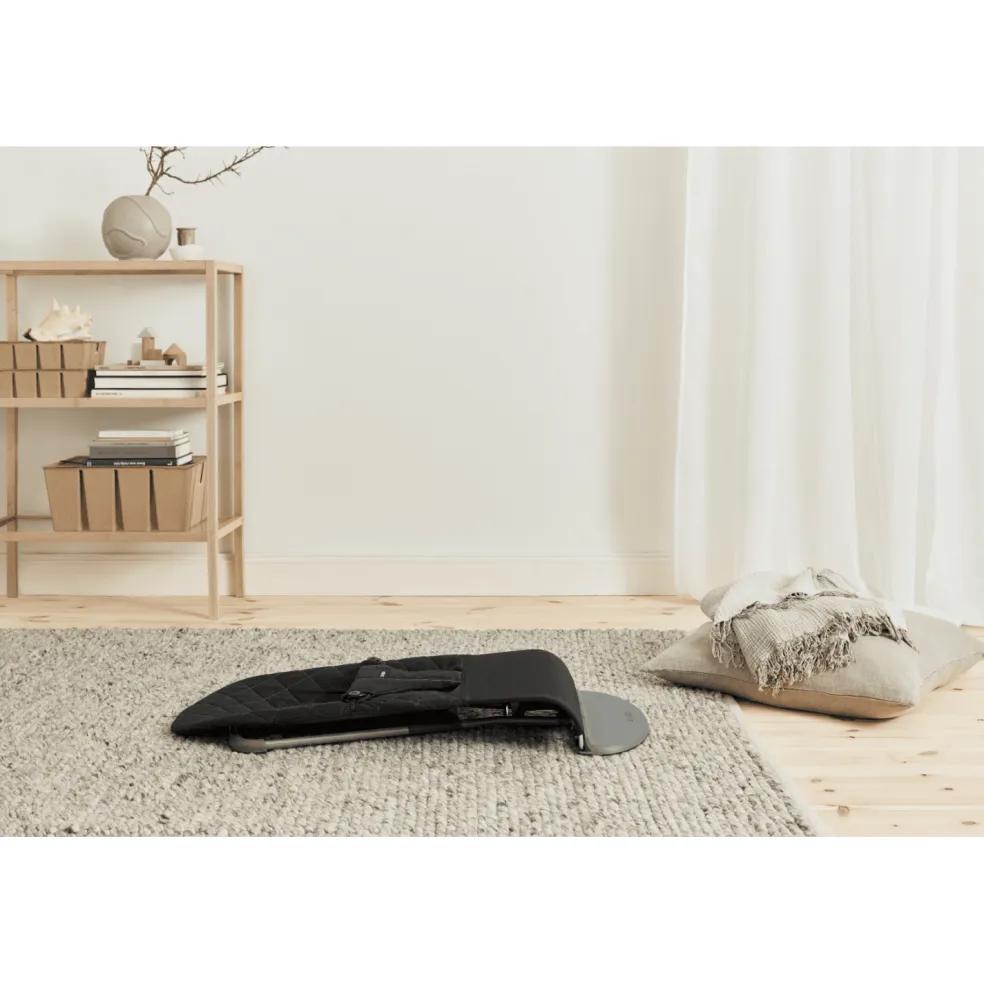 Bliss Babysitter Vävd Klassisk Quilt Black