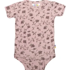 Blommig Baby Body Rosa