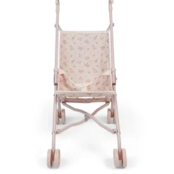 Blommig Dockvagn Rosa