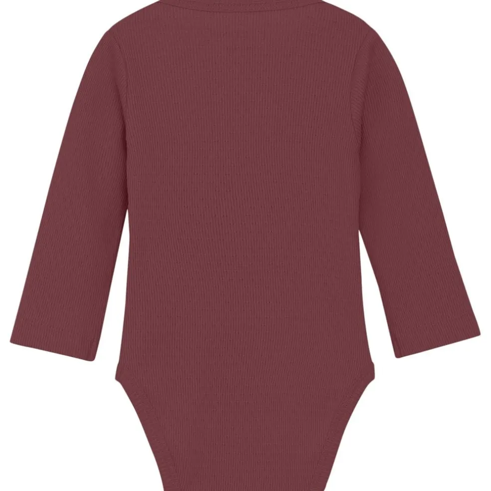 Body LS Rib Wild Ginger Body LS Rib Baby Body Wild Ginger