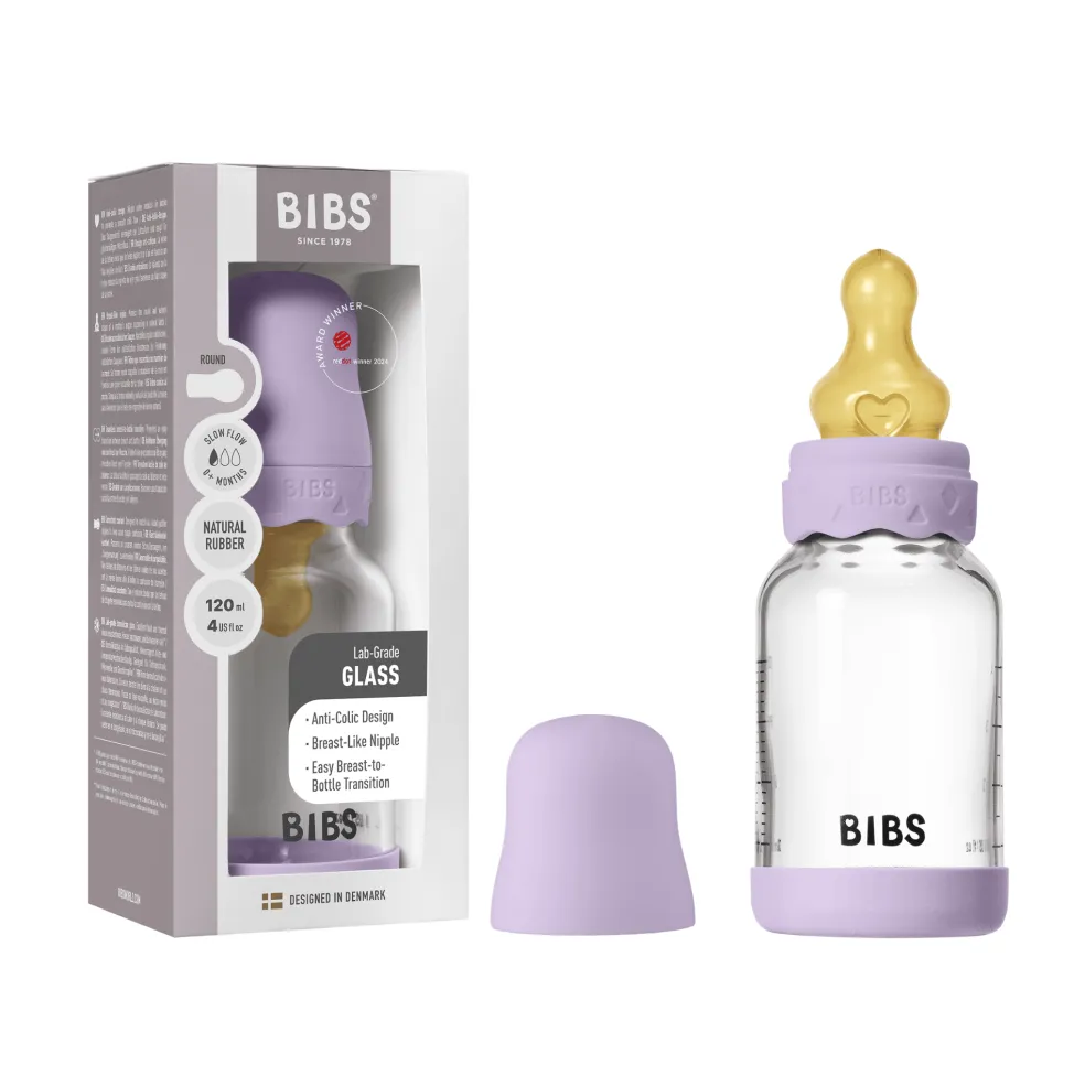 Boheme Glasflaska För Barn 120 Ml Violet Sky