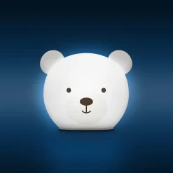 Bor The Bear Nattlampa White