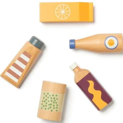 Bottle and can set KID'S HUB Leksaksmat Beige