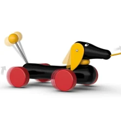 BRIO Baby - 30332 Dachshund Dragleksak Svart