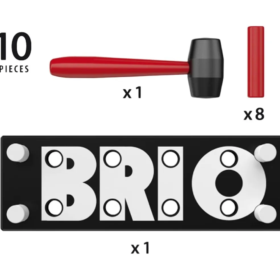 BRIO Baby - 30515 Hammarbänk Svart