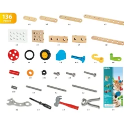 BRIO Builder - 34587 Construction Set Kloss Blue