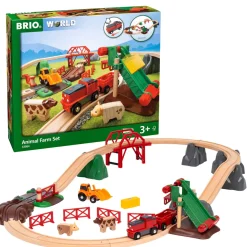 BRIO® World - 33984 Animal Farm Set