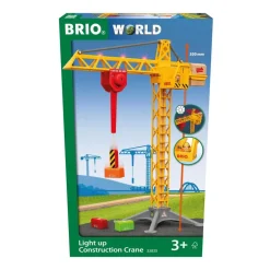 BRIO® World - 33835 Light up Construction Crane Lekset
