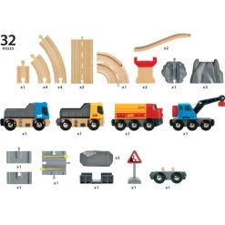BRIO® World - 33210 Rail & Road Tågset