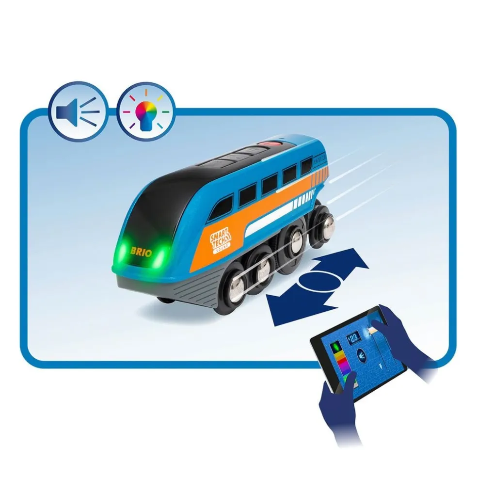 BRIO® World - 33972 Smart Tech Sound Action Tunnel Travel Tågset