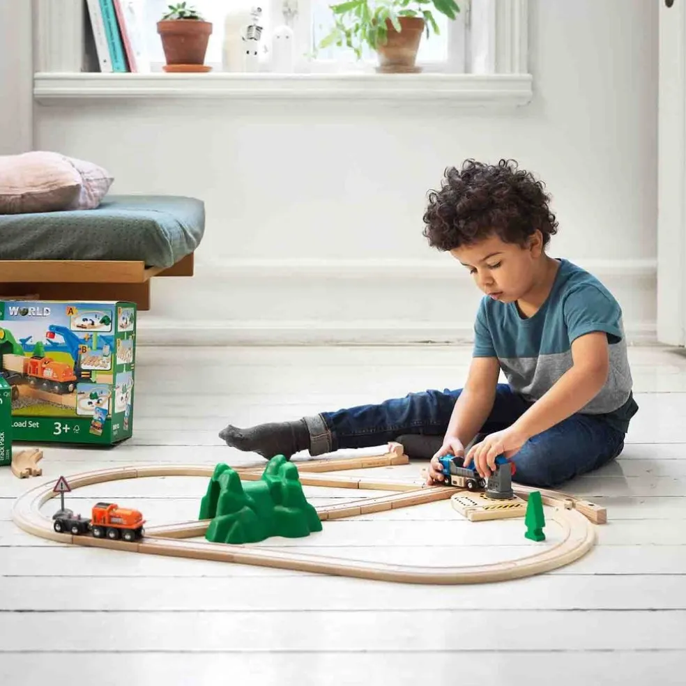 BRIO World - 33878 Starter Lift and Load Tågset