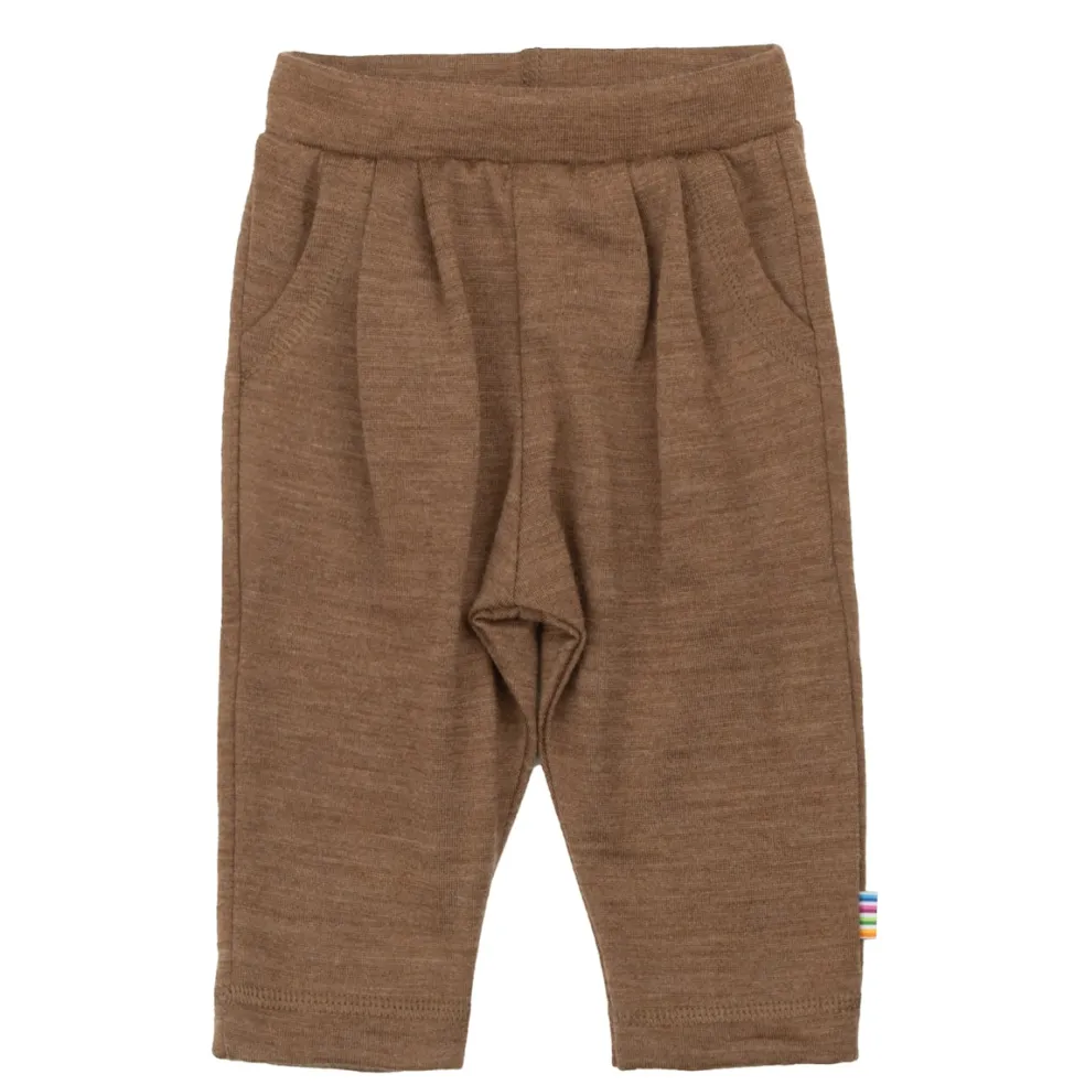 Byxor I Ull Warm Brown